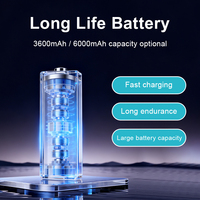 Factory Price 247.6g Lightweight Wireless Jet Fan Durable & Sturdy Hand Held Air Duster LED Digital Display Mini Violent Fan