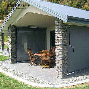 Pare-soleil électrique motorisé clair Patio extérieur Auto Sunscreen Roller Moteur automatique Zip Track Wind Stores Stores Volets - Product Image 3