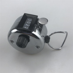 Haonan Department Store Hand Tally Counter Metal Manual Mechanical 101 Model Seven Segment Display Non Resettable - Product Image 3