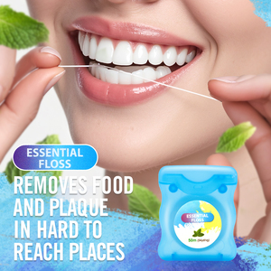 Fil dentaire Nettoyage en profondeur des dents Facile à utiliser Doux sur les gencives Fil dentaire glisse en douceur pour les adultes - Product Image 5