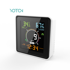 Wifi-kích hoạt kỹ thuật số chất lượng không khí Analyzer Meter <span class=keywords><strong>CO2</strong></span> và PM2.5 Detector với LCD hiển thị ndir Loại cảm biến - Product Image 1