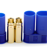Connecteur de batterie EC5 à courant élevé, mâle et femelle, ensemble complet, type à souder, pour connexion d'alimentation de batterie lithium pour modèle RC