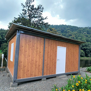 Móvil personalizado de 1 dormitorio prefabricado portátil en contenedor de vida Casa de paquete plano con techo de teja inclinado al aire libre - Product Image 1