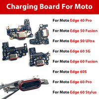 Câble flexible de port de charge pour téléphone portable pour Moto Edge 40 50 60 Fusion Ultra G56 5G G05 G15 E15 G06 G86 Power 5G Connecteur de chargeur