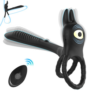 Homens Masturbação Brinquedos Telescc Anal Vibrador Massagem Buttplug Estimulador De Próstata Atraso A ejaculação Anel Dildos Sexo Para <span class=keywords><strong>Gay</strong></span> - Product Image 1