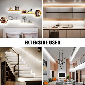 Raymates 480LED COB <span class=keywords><strong>LED</strong></span> Strip màu duy nhất Độ Sáng 12V 24V COB <span class=keywords><strong>LED</strong></span> ánh sáng điều khiển từ xa màu duy nhất đồng IP20 - Product Image 6