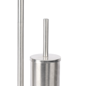 Durevole supporto da pavimento <span class=keywords><strong>scopino</strong></span> <span class=keywords><strong>e</strong></span> <span class=keywords><strong>porta</strong></span> <span class=keywords><strong>carta</strong></span> Set bagno semplice acciaio <span class=keywords><strong>porta</strong></span> <span class=keywords><strong>carta</strong></span> <span class=keywords><strong>igienica</strong></span> con supporto per <span class=keywords><strong>scopino</strong></span> wc - Product Image 5