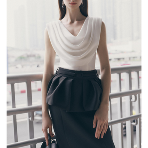 <b>Women</b> Skirt Stylish Homewear <b>Outfit</b> Soft Material Skirt Comfortable Fit Clothing Daily Wear Collection Tailored Fit Fashion - Product Image 6