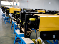 Monte-charge avec câble électrique, monte-charge à Double m, Type européen, 20 tonnes, wapiti