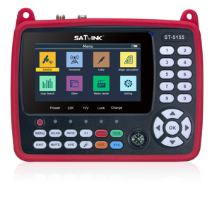 <span class=keywords><strong>Detector</strong></span> de Señal de Satélite Digital Portátil de 4.3 Pulgadas con Soporte FTA HD 1080P (S2+T2+C) LNB - Product Image 2