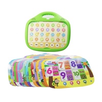 Venta caliente computadora educativa tableta juguete niños jugar divertido tablero juego lógico pensamiento máquina de aprendizaje recargable