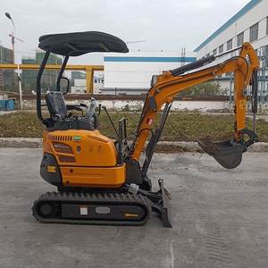 Mini-pelle hydraulique de 2 tonnes Moteur et pompe multifonctionnels 220v Garantie 1 an pour les petites machines d'ingénierie agricole - Product Image 1