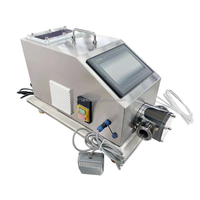 Pompe à engrenages rotative électrique de haute précision Grounton, machine de remplissage semi-automatique servo 220V pour vin, liqueur, soja, eau, détergent, huile