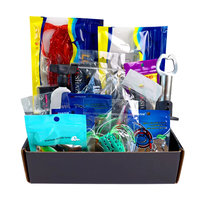 138 pièces mystère Surprise boîte pêche 100% obtenir haute qualité cadeau hameçons leurres ensemble accessoires attirail aveugle boîte Pesc