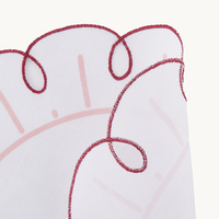 Nouveaux designs de tapis de table en tissu polyester brodé, vente en gros chinoise, pour la décoration