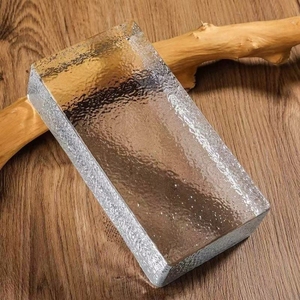 <span class=keywords><strong>Brique</strong></span> <span class=keywords><strong>de</strong></span> <span class=keywords><strong>verre</strong></span> cristallin transparente solide sur mesure en gros pour la décoration <span class=keywords><strong>de</strong></span> cloisons - Product Image 3