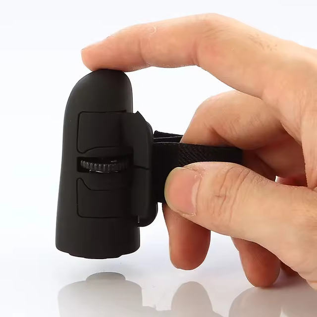 Mobile Phone Tablet Mini BT-compatible Wireless Mouse USB Ring 2.4G Wireless Creative Finger Lazy Mouse Computer