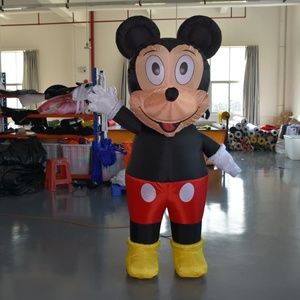 KeepFuns Mascotte Gonfiabile Gigante Personalizzata di Topolino, Modello Gonfiabile di <span class=keywords><strong>Personaggio</strong></span> dei Cartoni per Promozione Eventi e Feste - Product Image 2