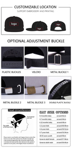 Fabricant de casquettes de sport promotionnelles personnalisées, casquette à 6 panneaux en coton doux avec logo brodé, casquette de baseball pour homme - Product Image 5