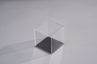 Boîte de rangement ETB en acrylique magnétique transparente moderne personnalisée en gros pour les boîtes de cartes de jeu de monstres de poche