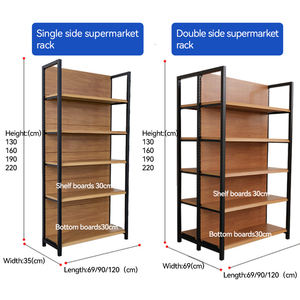 Oem זול סיטונאי מפעל 4/5 סופרמרקט להציג מדפים עם הוקס הקמעונאי ווים מוצרים קוסמטיים בושם מדפים עבור מסחרי - Product Image 2