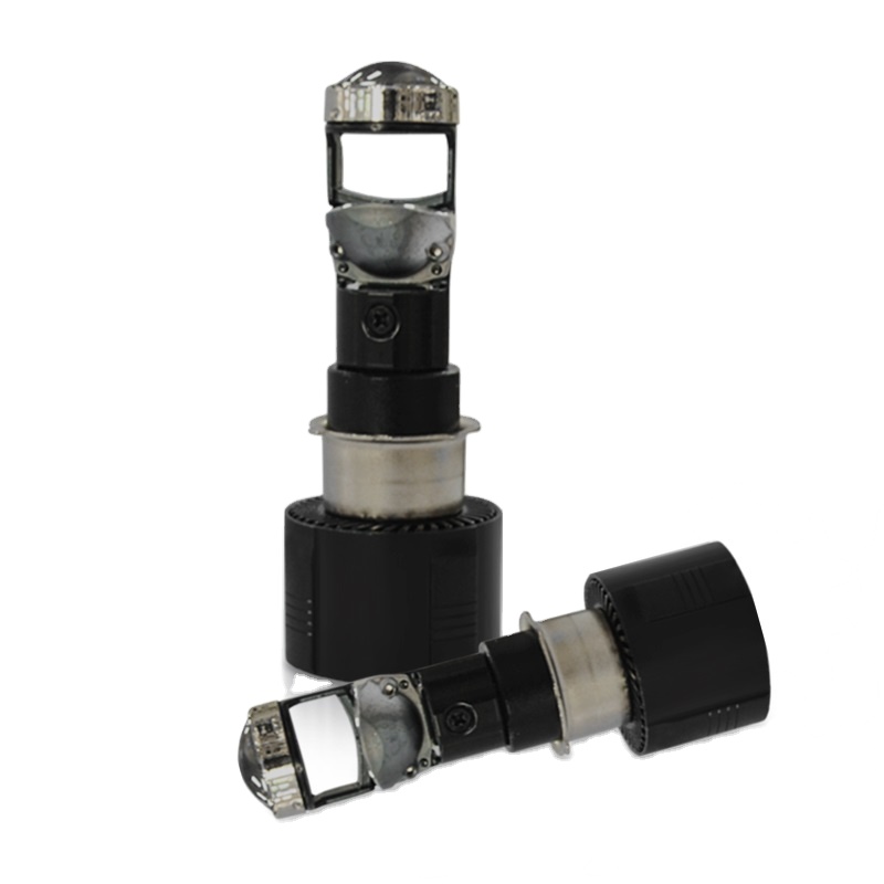 RTD M8 Lens headlight for motorcycle AC/DC 30W with fan small volume H4 BA20D H6 P15D