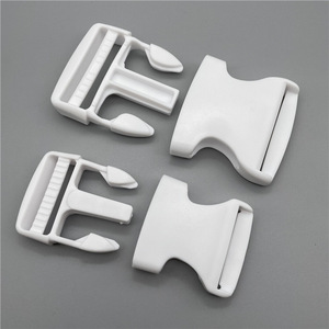 Personnalisation disponible en différentes tailles, sangle de ceinture en plastique blanc blanchi, sangle de réglage avec boucle - Product Image 3
