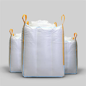 Bulk Zakken Met Schotten Zijn Standaard Fibc Met Extra Stof Panelen Of Stukken Van <span class=keywords><strong>String</strong></span> Weten Als Q-tas Baffle Zak - Product Image 1