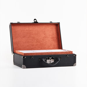 Usine personnalisé en cuir véritable vingt-quatre cadres <span class=keywords><strong>coffre</strong></span> luxe haut <span class=keywords><strong>de</strong></span> gamme étui à lunettes en cuir grande boîte <span class=keywords><strong>de</strong></span> lunettes <span class=keywords><strong>de</strong></span> soleil - Product Image 3