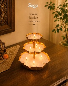 Velas de Té sin Aroma, Mini Velas de Cera Decorativas para Mesa, Adorno para Decoración del Hogar, Diwali, Bodas, Fiestas, Mesa de Comedor - Product Image 3