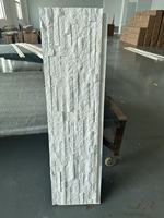 Briques culturelles de panneau de mur de fausse pierre de pierres culturelles par colle d'ongle décorative