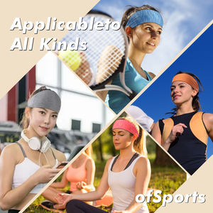 <span class=keywords><strong>KSPORT</strong></span> Bandeaux de sport élastiques et respirants K-K01 pour yoga athlétique-Bandana adulte en polyester 100% - Product Image 6