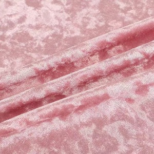 Fabricants de vêtements de maison en velours pressé à la glace sur mesure tissu de cristal et de diamant tissu de canapé en velours écrasé - Product Image 5