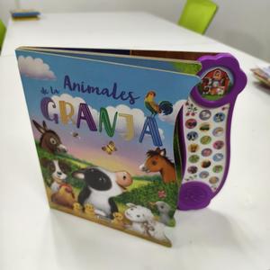 Pulsante canzone del libro personalizzato per bambini con <span class=keywords><strong>voce</strong></span> animale - Product Image 2