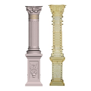 Quality Roman Column <strong>Plastic</strong> <strong>Moulds</strong> for Concrete Pillar Fabrication - Product Image 1