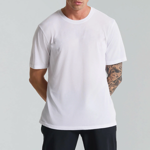 High Quality <strong>Men's</strong> Muscle Fit t Shirt Cotton Poly 200 Gsm Cotton t Shirt Regular Fit t Shirt for Men High Quality Brand Designer - Product Image 1