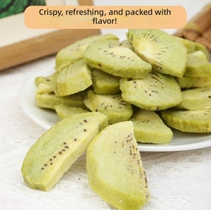 Tranches de kiwi lyophilisées en vrac, fourniture directe usine, véganes, naturelles, sans additifs, pour la décoration de yaourts <span class=keywords><strong>et</strong></span> de pâtisseries - Product Image 4