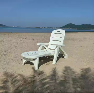 Oferta directa Resort Ocio Hotel Jardín Piscina Tumbona de plástico Salón al aire libre Silla de playa Tumbona - Product Image 2