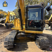 Excavatrice Caterpillar d'occasion 308E2 (8 tonnes) pour ferme avec EPA - Modèles 306, 307, 308, 308E2