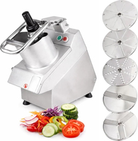 Shanyou 750W Commerciële Elektrische Aardappel- en Kaassnijder, Groenteverwerker, RVS, voor Fruit en Citroen, Amerikaanse Stekker