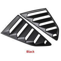 2 pièces Cache-ventilations de lunette arrière de voiture, compatible avec Chevrolet Chevy Camaro 2016-2022, persiennes de vitre latérale, garniture de ventilation latérale