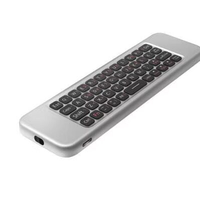 Souris et clavier sans fil w3 2.4G/BT double mode avec capteurs de télécommande et souris volante