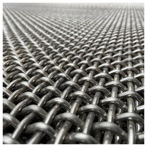 Maille filtrante personnalisée en acier au manganèse pour sable et gravier, tissu métallique pour machine de lavage du sable, découpable - Product Image 1