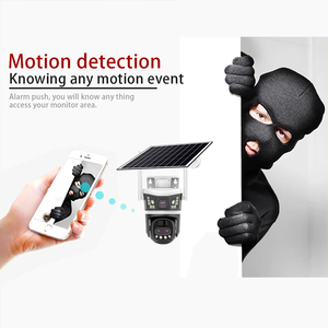 Cámara de Seguridad HD de 5MP con Doble Lente 4G y Zoom 10x, Cámara IP <span class=keywords><strong>para</strong></span> Exteriores con Panel Solar de 8W, Carga Automática, Alarma, Gran Angular, PTZ <span class=keywords><strong>V380</strong></span> <span class=keywords><strong>PRO</strong></span> - Product Image 5