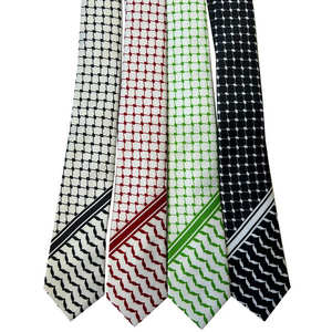 Palästina Flagge Palä stine nsische gestreifte Krawatte Herren Neck Ties Herren Custom Made Peace Pales tie Krawatte - Product Image 3