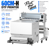 Imprimante DTF COLORSUN 24 pouces (60 cm) avec tête d'impression Epson I3200HD, machine d'impression commerciale rouleau à rouleau pour films PET et t-shirts