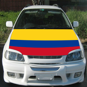 Nouveautés 120*150CM drapeau de couverture de capot de <span class=keywords><strong>voiture</strong></span> colombie avec une bonne qualité de produit - Product Image 4