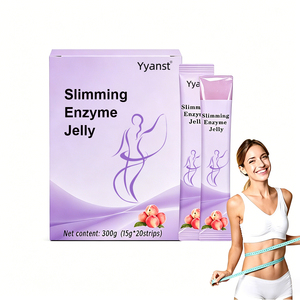 Gelée enzymatique amincissante OEM/ODM à base de cétone de framboise, faible en calories et en sucre, favorisant la détoxification et la gestion de la silhouette, perte de poids. - Product Image 1