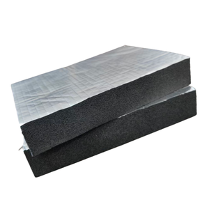 Panneau d'<span class=keywords><strong>isolation</strong></span> en mousse de caoutchouc écologique auto-adhésif avec feuille d'aluminium, thermique et acoustique, pour conduits CVC et usage <span class=keywords><strong>extérieur</strong></span>/entrepôt - Product Image 4