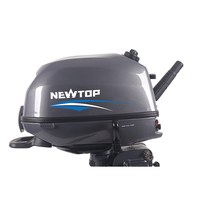 Moteur hors-bord pour bateau NEWTOP 6HP essence 4 temps 1 cylindre, nouveau moteur marin